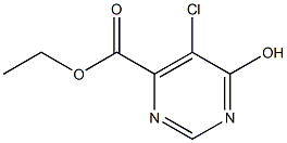 ethyl 5-chloro-6-hydroxypyriMidine-4-carboxylate Structure