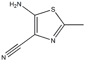 5-aMino-2-Methylthiazole-4-carbonitrile Structure