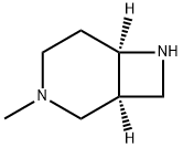 (1S,6R)-3-Methyl-3,7-diazabicyclo[4.2.0]octane Structure