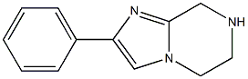 5,6,7,8-tetrahydro-2-phenyliMidazo[1,2-a]pyrazine 구조식 이미지