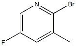 5-Fluoro-2-broMo-3-Methyl-pyridine 구조식 이미지