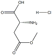 D-Asparitc acid 4-Methyl ester HCl Structure