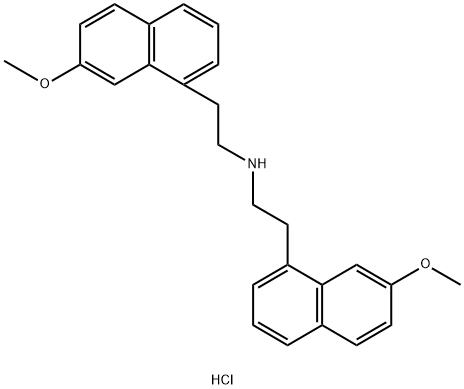 bis(2-(7-Methoxynaphthalen-1-yl)ethyl)aMine Structure