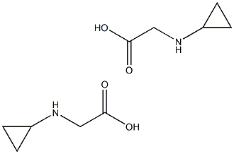 DL-Cyclopropylglycine DL-Cyclopropylglycine 구조식 이미지
