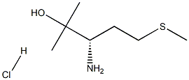 (S)-3-AMino-2-Methyl-5-(Methylthio)-2-pentanol hydrochloride 구조식 이미지