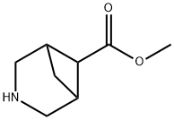 Methyl 3-azabicyclo[3.1.1]heptane-6-carboxylate hydrochloride Structure