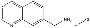 (quinolin-7-yl)MethanaMine hydrochloride 구조식 이미지