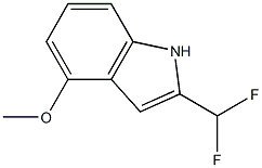 2-(DifluoroMethyl)-4-Methoxy-1H-indole Structure