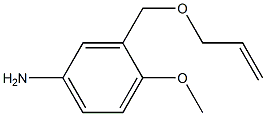 3-(allyloxyMethyl)-4-Methoxyaniline 구조식 이미지