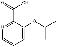 3-isopropoxypicolinic acid 구조식 이미지