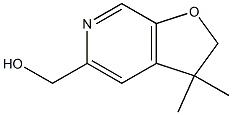 (2,3-dihydro-3,3-diMethylfuro[2,3-c]pyridin-5-yl)Methanol Structure