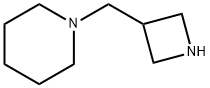 1-(azetidin-3-ylMethyl)piperidine Structure