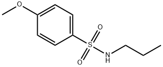 4-Methoxy-N-propylbenzenesulfonaMide, 97% Structure