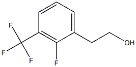 2-[2-Fluoro-3-(trifluoroMethyl)phenyl]ethanol, tech. 90% 구조식 이미지