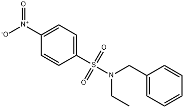 N-Benzyl-N-ethyl-4-nitrobenzenesulfonaMide, 97% 구조식 이미지