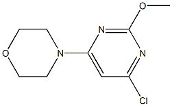 4-chloro-2-Methoxy-6-MorpholinopyriMidine Structure