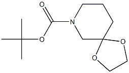 tert-butyl 1,4-dioxa-7-azaspiro[4.5]decane-7-carboxylate 구조식 이미지