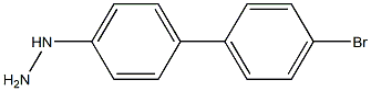 4-broMo-4'-hydrazinobiphenyl Structure