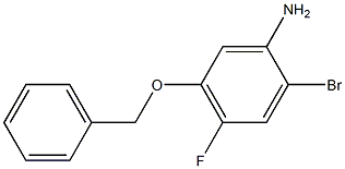 5-Benzyloxy-2-broMo-4-fluoro-phenylaMine 구조식 이미지