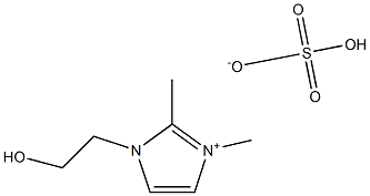 1-(2'-hydroxylethyl)-2,3-diMethyliMidazoliuM hydrogen sulfate Structure