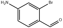 4-aMino-2-broMobenzaldehyde 구조식 이미지
