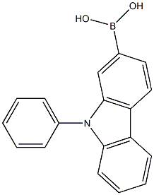 n-phenyl-9h-carbazol-2-yl boronic acid Structure