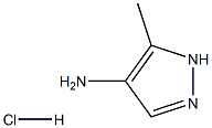 5-Methyl-1H-pyrazol-4-ylaMine hydrochloride Structure