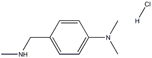N-Methyl-4-(diMethylaMino)benzylaMine Hydrochloride Structure