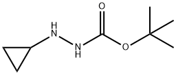 tert-butyl 2-cyclopropylhydrazinecarboxylate Structure