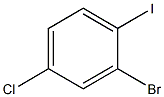 2-Bromo-4-chloroiodobenzene Structure