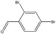 2,4-dibromobenzaldehyde 구조식 이미지