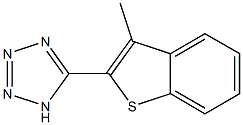 5-(3-methylbenzo[b]thiophen-2-yl)-1H-tetrazole 구조식 이미지