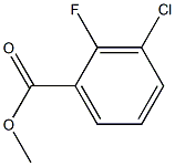 Methyl 3-Chloro-2-fluorobenzoate Structure
