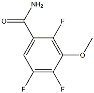 2,4,5-tifluoro-3-MethoxybenzaMide Structure