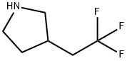 3-(2,2,2-trifluoroethyl)pyrrolidine Structure