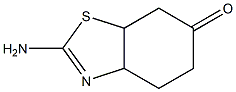 2-aMino-4,5,7,7a-tetrahydrobenzo[d]thiazol-6(3aH)-one Structure