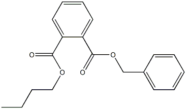 Butyl benzyl phthalate Solution Structure
