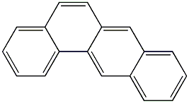 1.2-Benzanthracene solution in methanol 구조식 이미지