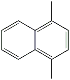 1.4-Dimethylnaphthalene Solution Structure