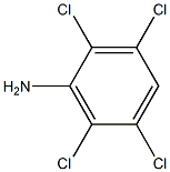 2,3,5,6-Tetrachloroaniline Solution 구조식 이미지