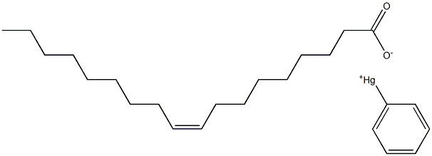 Phenylmercuric oleate Solution 구조식 이미지