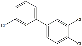 3,3',4-Trichlorobiphenyl Solution Structure