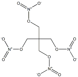 Pentaerythritol tetranitrate Solution 구조식 이미지
