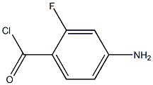 4-aMino-2-fluorobenzoyl chloride 구조식 이미지