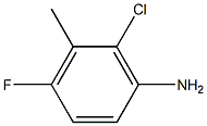 2-Chloro-3-aMino-6-fluorotoluene Structure