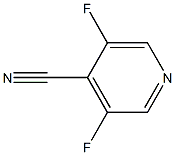 3,5-Difluoro-4-cyanopyridine 구조식 이미지