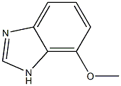 7-Methoxy-1H-benzo[d]iMidazole 구조식 이미지