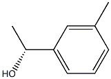 (R)-1-(3-Methylphenyl)ethyl alcohol 구조식 이미지