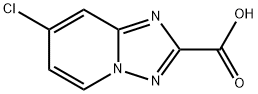 7-chloro-[1,2,4]triazolo[1,5-a]pyridine-2-carboxylic acid 구조식 이미지