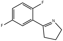 5-(2,5-difluorophenyl)-3,4-dihydro-2H-pyrrole Structure